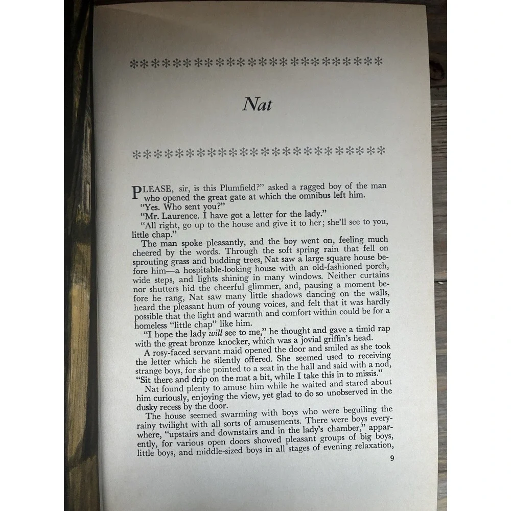 VTG 1965 Little Men Louisa May Alcott Whitman‎ Library Classics Book